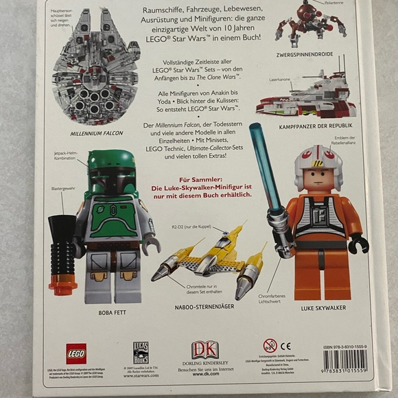 German language Lego Star Wars book (no mini-fig) - Picture 6 of 6